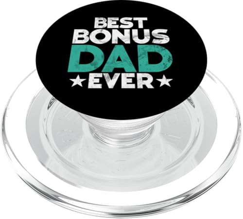 Der beste Bonus-Vater aller Zeiten, Vatertag, Lustiges Vintage-Elternteil PopSockets PopGrip für MagSafe Der beste Bonus-Vater aller Zeiten, Vatertag, Lustiges Vintage-Elternteil PopSockets PopGrip für MagSafe von Funny Bonus Dad Step-Dad Parent Gifts Father's Day