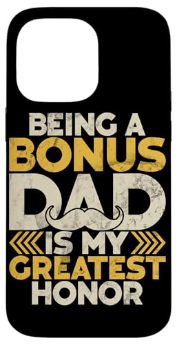 Ein Bonus-Vater zu sein ist meine größte Ehre Vatertags-Retro Hülle für iPhone 14 Pro Max Ein Bonus-Vater zu sein ist meine größte Ehre Vatertags-Retro Hülle für iPhone 14 Pro Max von Funny Bonus Dad Step-Dad Parent Gifts Father's Day