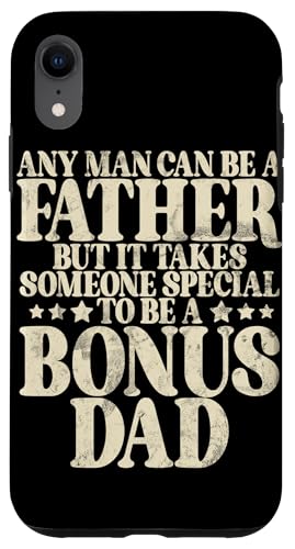 Es braucht jemanden, der etwas Besonderes ist, um ein Bonus-Vatertag zu sein Hülle für iPhone XR Es braucht jemanden, der etwas Besonderes ist, um ein Bonus-Vatertag zu sein Hülle für iPhone XR von Funny Bonus Dad Step-Dad Parent Gifts Father's Day