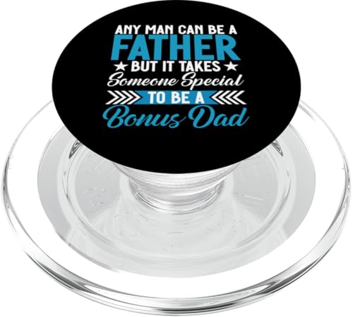 Es braucht jemanden, der etwas Besonderes ist, um ein Bonus-Vatertag zu sein PopSockets PopGrip für MagSafe Es braucht jemanden, der etwas Besonderes ist, um ein Bonus-Vatertag zu sein PopSockets PopGrip für MagSafe von Funny Bonus Dad Step-Dad Parent Gifts Father's Day