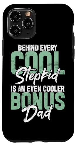 Hinter jedem coolen Stiefkind steckt ein noch cooler Bonus Dad Hülle für iPhone 11 Pro Hinter jedem coolen Stiefkind steckt ein noch cooler Bonus Dad Hülle für iPhone 11 Pro von Funny Bonus Dad Step-Dad Parent Gifts Father's Day