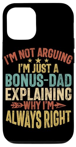 I'm Not Arguing I'm Just A Bonus Dad Explaining Why I'm Right Hülle für iPhone 12/12 Pro I'm Not Arguing I'm Just A Bonus Dad Explaining Why I'm Right Hülle für iPhone 12/12 Pro von Funny Bonus Dad Step-Dad Parent Gifts Father's Day