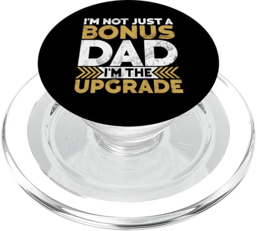 Ich bin nicht nur ein Bonus-Vater, ich bin der Upgrade-Stepdad-Vater PopSockets PopGrip für MagSafe Ich bin nicht nur ein Bonus-Vater, ich bin der Upgrade-Stepdad-Vater PopSockets PopGrip für MagSafe von Funny Bonus Dad Step-Dad Parent Gifts Father's Day