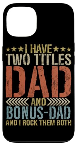 Ich habe zwei Titel Dad und Bonus Dad I Rock Them Both Vintage Hülle für iPhone 13 Ich habe zwei Titel Dad und Bonus Dad I Rock Them Both Vintage Hülle für iPhone 13 von Funny Bonus Dad Step-Dad Parent Gifts Father's Day