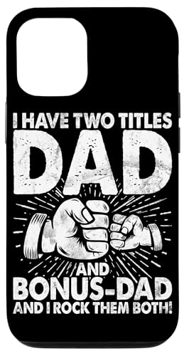 Ich habe zwei Titel und Bonus Dad Rock Them Both Stepdad Hülle für iPhone 12/12 Pro Ich habe zwei Titel und Bonus Dad Rock Them Both Stepdad Hülle für iPhone 12/12 Pro von Funny Bonus Dad Step-Dad Parent Gifts Father's Day