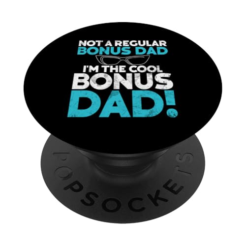 Kein regulärer Bonus Dad Cooler Bonus Dad Step Dad Lustiges Retro PopSockets Klebender PopGrip Kein regulärer Bonus Dad Cooler Bonus Dad Step Dad Lustiges Retro PopSockets Klebender PopGrip von Funny Bonus Dad Step-Dad Parent Gifts Father's Day