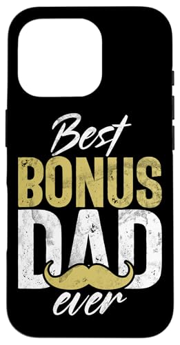 The Bonus Dad Ever Vatertag Lustiger Stiefvater für Eltern, Vintage-Stil Hülle für iPhone 16 Pro The Bonus Dad Ever Vatertag Lustiger Stiefvater für Eltern, Vintage-Stil Hülle für iPhone 16 Pro von Funny Bonus Dad Step-Dad Parent Gifts Father's Day