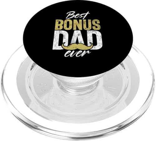 The Bonus Dad Ever Vatertag Lustiger Stiefvater für Eltern, Vintage-Stil PopSockets PopGrip für MagSafe The Bonus Dad Ever Vatertag Lustiger Stiefvater für Eltern, Vintage-Stil PopSockets PopGrip für MagSafe von Funny Bonus Dad Step-Dad Parent Gifts Father's Day