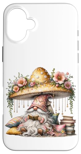 Book Reader Accessories For Women And Girls Spring Gnome Hülle für iPhone 16 Plus Book Reader Accessories For Women And Girls Spring Gnome Hülle für iPhone 16 Plus von Funny Book Reading Themed Gifts For Gnome Lovers