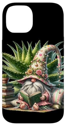 Bookworm Gnome Reading Themed Cactus Decor For Librarian Hülle für iPhone 14 Bookworm Gnome Reading Themed Cactus Decor For Librarian Hülle für iPhone 14 von Funny Book Reading Themed Gifts For Gnome Lovers