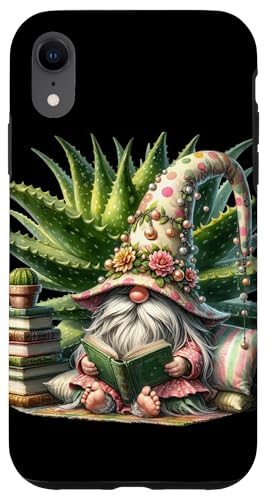 Bookworm Gnome Reading Themed Cactus Decor For Librarian Hülle für iPhone XR Bookworm Gnome Reading Themed Cactus Decor For Librarian Hülle für iPhone XR von Funny Book Reading Themed Gifts For Gnome Lovers