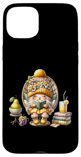 Cute Book Lover Graphic For Women With Teacher Reading Gnome Hülle für iPhone 15 Plus Cute Book Lover Graphic For Women With Teacher Reading Gnome Hülle für iPhone 15 Plus von Funny Book Reading Themed Gifts For Gnome Lovers