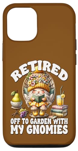 Funny Retirement Plan For Librarian Book Lover Teacher Gnome Hülle für iPhone 12/12 Pro Funny Retirement Plan For Librarian Book Lover Teacher Gnome Hülle für iPhone 12/12 Pro von Funny Book Reading Themed Gifts For Gnome Lovers