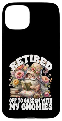 Funny Retirement Sayings For Book Lover Cute Retired Gnome Hülle für iPhone 15 Plus Funny Retirement Sayings For Book Lover Cute Retired Gnome Hülle für iPhone 15 Plus von Funny Book Reading Themed Gifts For Gnome Lovers