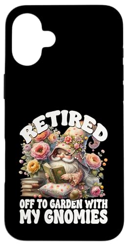 Funny Retirement Sayings For Book Lover Cute Retired Gnome Hülle für iPhone 16 Plus Funny Retirement Sayings For Book Lover Cute Retired Gnome Hülle für iPhone 16 Plus von Funny Book Reading Themed Gifts For Gnome Lovers