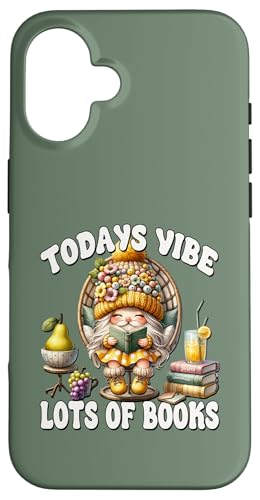 Funny Saying For Teachers Librarian Gnome Love Reading Books Hülle für iPhone 16 Funny Saying For Teachers Librarian Gnome Love Reading Books Hülle für iPhone 16 von Funny Book Reading Themed Gifts For Gnome Lovers