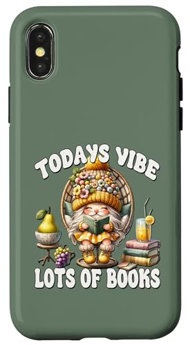 Funny Saying For Teachers Librarian Gnome Love Reading Books Hülle für iPhone X/XS Funny Saying For Teachers Librarian Gnome Love Reading Books Hülle für iPhone X/XS von Funny Book Reading Themed Gifts For Gnome Lovers