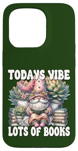 Funny Saying For Teachers Who Loves Reading Librarian Gnome Hülle für iPhone 15 Pro Funny Saying For Teachers Who Loves Reading Librarian Gnome Hülle für iPhone 15 Pro von Funny Book Reading Themed Gifts For Gnome Lovers