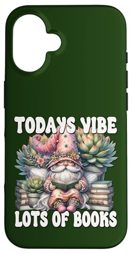 Funny Saying For Teachers Who Loves Reading Librarian Gnome Hülle für iPhone 16 Funny Saying For Teachers Who Loves Reading Librarian Gnome Hülle für iPhone 16 von Funny Book Reading Themed Gifts For Gnome Lovers