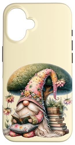 Retired Teacher Gnome For Women Who Loves Reading Books Hülle für iPhone 16 Retired Teacher Gnome For Women Who Loves Reading Books Hülle für iPhone 16 von Funny Book Reading Themed Gifts For Gnome Lovers