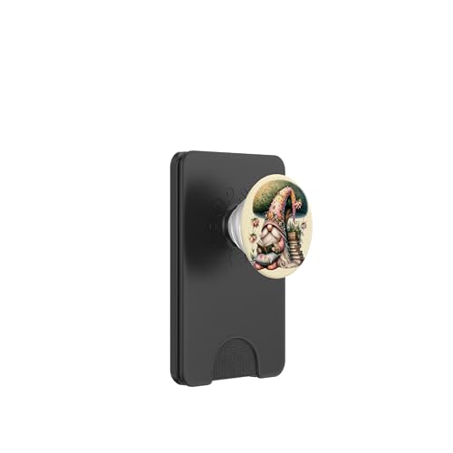 Retired Teacher Gnome For Women Who Loves Reading Books PopSockets PopWallet für MagSafe Retired Teacher Gnome For Women Who Loves Reading Books PopSockets PopWallet für MagSafe von Funny Book Reading Themed Gifts For Gnome Lovers