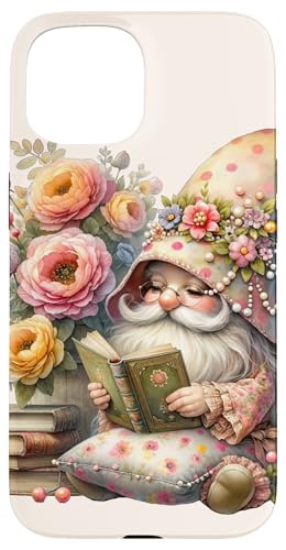 Teacher Dad Gnome Reading Books In The Garden Floral Spring Hülle für iPhone 15 Teacher Dad Gnome Reading Books In The Garden Floral Spring Hülle für iPhone 15 von Funny Book Reading Themed Gifts For Gnome Lovers
