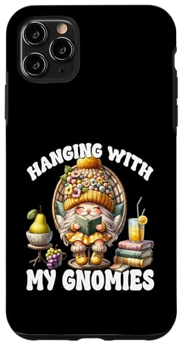 Teacher Gnome Reading Books And Hanging With My Gnomies Hülle für iPhone 11 Pro Max von Funny Book Reading Themed Gifts For Gnome Lovers
