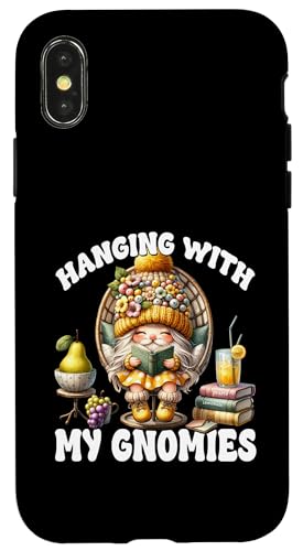 Teacher Gnome Reading Books And Hanging With My Gnomies Hülle für iPhone X/XS Teacher Gnome Reading Books And Hanging With My Gnomies Hülle für iPhone X/XS von Funny Book Reading Themed Gifts For Gnome Lovers
