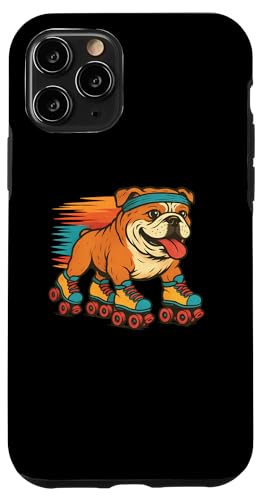 Englische Bulldogge, Rollschuhlaufen, Retro, Vintage, Hundeliebhaber Hülle für iPhone 11 Pro Englische Bulldogge, Rollschuhlaufen, Retro, Vintage, Hundeliebhaber Hülle für iPhone 11 Pro von Funny Bulldog 70s 80s Roller Skating Dog Designs