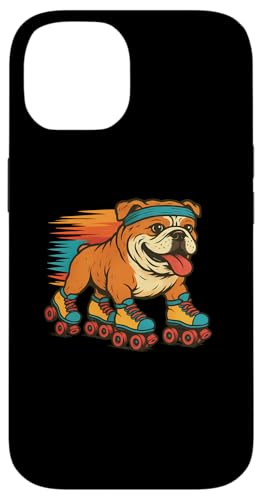 Englische Bulldogge, Rollschuhlaufen, Retro, Vintage, Hundeliebhaber Hülle für iPhone 14 Englische Bulldogge, Rollschuhlaufen, Retro, Vintage, Hundeliebhaber Hülle für iPhone 14 von Funny Bulldog 70s 80s Roller Skating Dog Designs