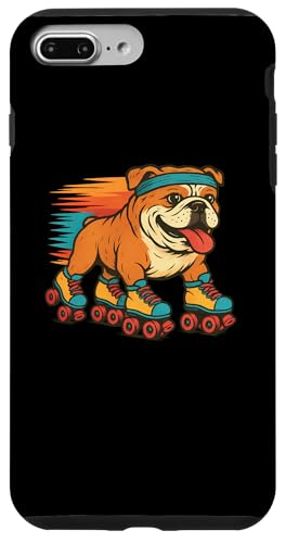 Englische Bulldogge, Rollschuhlaufen, Retro, Vintage, Hundeliebhaber Hülle für iPhone 7 Plus/8 Plus Englische Bulldogge, Rollschuhlaufen, Retro, Vintage, Hundeliebhaber Hülle für iPhone 7 Plus/8 Plus von Funny Bulldog 70s 80s Roller Skating Dog Designs