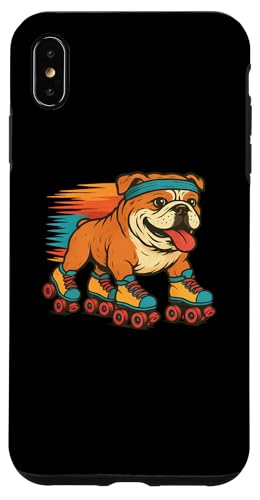 Englische Bulldogge, Rollschuhlaufen, Retro, Vintage, Hundeliebhaber Hülle für iPhone XS Max Englische Bulldogge, Rollschuhlaufen, Retro, Vintage, Hundeliebhaber Hülle für iPhone XS Max von Funny Bulldog 70s 80s Roller Skating Dog Designs