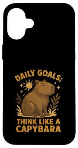 Lustiger Capybara-Liebhaber Nager Wildtiere Capy Hülle für iPhone 16 Plus Lustiger Capybara-Liebhaber Nager Wildtiere Capy Hülle für iPhone 16 Plus von Funny Capybara Rodent Animal Capy