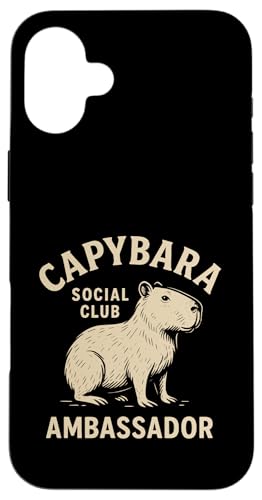 Lustiger Capybara-Liebhaber Nager Wildtiere Capy Hülle für iPhone 16 Plus Lustiger Capybara-Liebhaber Nager Wildtiere Capy Hülle für iPhone 16 Plus von Funny Capybara Rodent Animal Capy