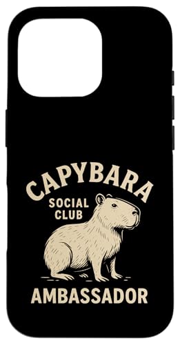 Lustiger Capybara-Liebhaber Nager Wildtiere Capy Hülle für iPhone 16 Pro Lustiger Capybara-Liebhaber Nager Wildtiere Capy Hülle für iPhone 16 Pro von Funny Capybara Rodent Animal Capy