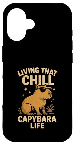 Lustiger Capybara-Liebhaber Nager Wildtiere Capy Hülle für iPhone 16 Lustiger Capybara-Liebhaber Nager Wildtiere Capy Hülle für iPhone 16 von Funny Capybara Rodent Animal Capy