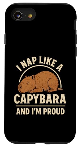 Lustiger Capybara-Liebhaber Nager Wildtiere Capy Hülle für iPhone SE (2020) / 7 / 8 von Funny Capybara Rodent Animal Capy