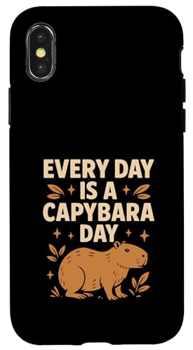 Lustiger Capybara-Liebhaber Nager Wildtiere Capy Hülle für iPhone X/XS Lustiger Capybara-Liebhaber Nager Wildtiere Capy Hülle für iPhone X/XS von Funny Capybara Rodent Animal Capy