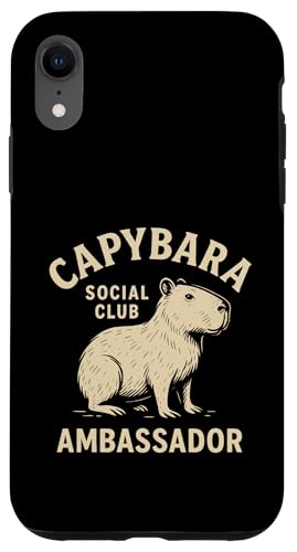 Lustiger Capybara-Liebhaber Nager Wildtiere Capy Hülle für iPhone XR Lustiger Capybara-Liebhaber Nager Wildtiere Capy Hülle für iPhone XR von Funny Capybara Rodent Animal Capy
