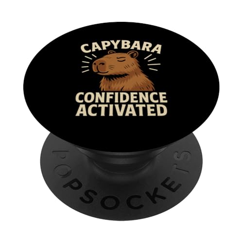 Lustiger Capybara-Liebhaber Nager Wildtiere Capy PopSockets Klebender PopGrip Lustiger Capybara-Liebhaber Nager Wildtiere Capy PopSockets Klebender PopGrip von Funny Capybara Rodent Animal Capy