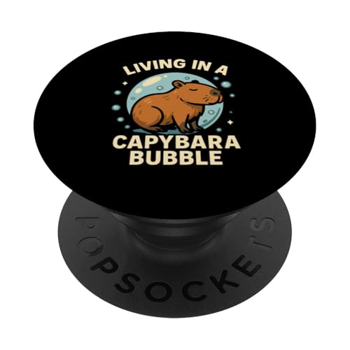 Lustiger Capybara-Liebhaber Nager Wildtiere Capy PopSockets Klebender PopGrip Lustiger Capybara-Liebhaber Nager Wildtiere Capy PopSockets Klebender PopGrip von Funny Capybara Rodent Animal Capy
