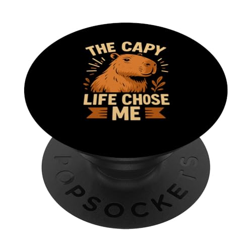 Lustiger Capybara-Liebhaber Nager Wildtiere Capy PopSockets Klebender PopGrip Lustiger Capybara-Liebhaber Nager Wildtiere Capy PopSockets Klebender PopGrip von Funny Capybara Rodent Animal Capy