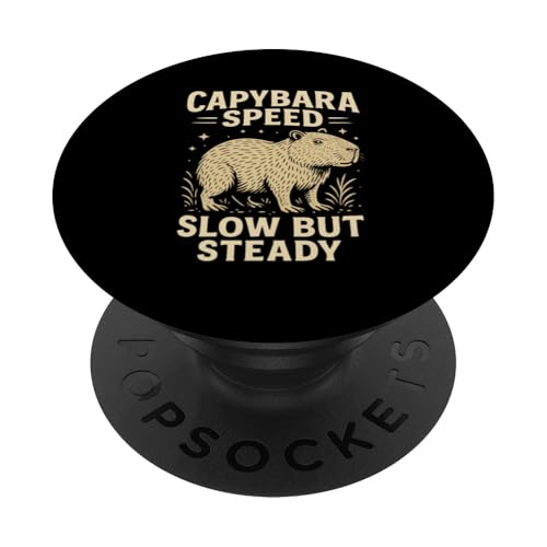 Lustiger Capybara-Liebhaber Nager Wildtiere Capy PopSockets Klebender PopGrip Lustiger Capybara-Liebhaber Nager Wildtiere Capy PopSockets Klebender PopGrip von Funny Capybara Rodent Animal Capy