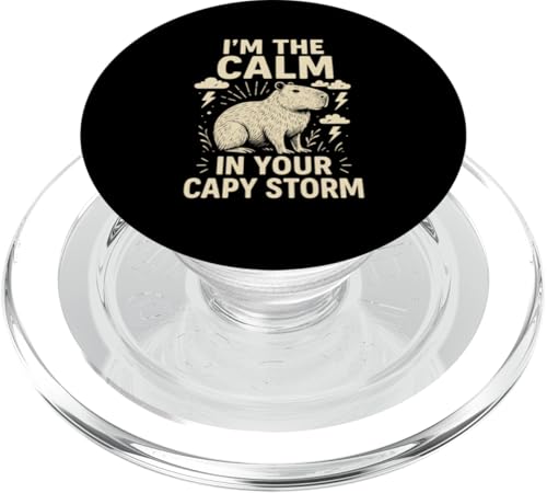 Lustiger Capybara-Liebhaber Nager Wildtiere Capy PopSockets PopGrip für MagSafe Lustiger Capybara-Liebhaber Nager Wildtiere Capy PopSockets PopGrip für MagSafe von Funny Capybara Rodent Animal Capy