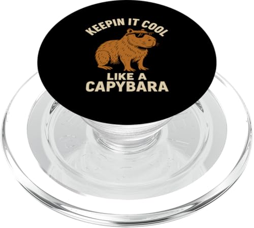 Lustiger Capybara-Liebhaber Nager Wildtiere Capy PopSockets PopGrip für MagSafe Lustiger Capybara-Liebhaber Nager Wildtiere Capy PopSockets PopGrip für MagSafe von Funny Capybara Rodent Animal Capy