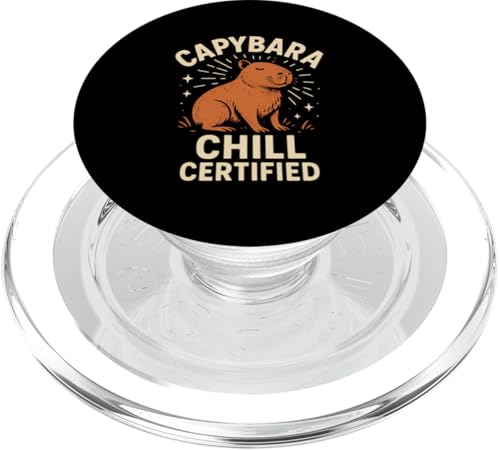 Lustiger Capybara-Liebhaber Nager Wildtiere Capy PopSockets PopGrip für MagSafe Lustiger Capybara-Liebhaber Nager Wildtiere Capy PopSockets PopGrip für MagSafe von Funny Capybara Rodent Animal Capy