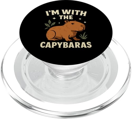 Lustiger Capybara-Liebhaber Nager Wildtiere Capy PopSockets PopGrip für MagSafe Lustiger Capybara-Liebhaber Nager Wildtiere Capy PopSockets PopGrip für MagSafe von Funny Capybara Rodent Animal Capy