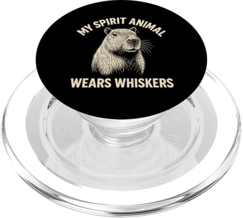 Lustiger Capybara-Liebhaber Nager Wildtiere Capy PopSockets PopGrip für MagSafe Lustiger Capybara-Liebhaber Nager Wildtiere Capy PopSockets PopGrip für MagSafe von Funny Capybara Rodent Animal Capy