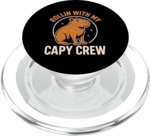 Lustiger Capybara-Liebhaber Nager Wildtiere Capy PopSockets PopGrip für MagSafe Lustiger Capybara-Liebhaber Nager Wildtiere Capy PopSockets PopGrip für MagSafe von Funny Capybara Rodent Animal Capy