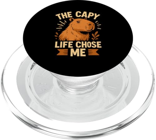 Lustiger Capybara-Liebhaber Nager Wildtiere Capy PopSockets PopGrip für MagSafe Lustiger Capybara-Liebhaber Nager Wildtiere Capy PopSockets PopGrip für MagSafe von Funny Capybara Rodent Animal Capy